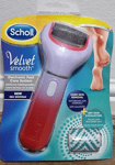 Scholl Velvet Smooth Electronic Foot Care System Hard Skin Removal Exfoliation