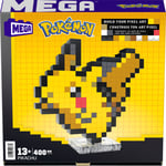 Mega Pokémon Byggesett Pikachu 400 Deler