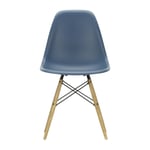 Vitra Eames Plastic Side Chair RE DSW stol 83 sea blue-ash