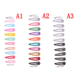 10pcs/set Cute Baby Hair Clips For Styling Accessories Colo A2