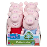 Peppa Pig - Peppa/George 15cm 6" Inch Assorted Soft Plush Toys