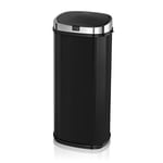 Morphy Richards Chroma 971502 Square Kitchen Bin with Infrared Motion Sensor Technology, 42 Litre Capacity, Black