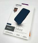 Gear4 Oxford D30 Shockproof Flip Tough Wallet Case for Apple iPhone X/Xs  Blue