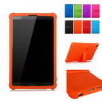 Safe Silicone Stand Cover Case For Huawei Mediapad M5 Lite 8 Jdn2-w09/al00 8.0''