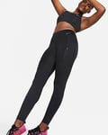 Nike Go Women's Firm-Support Mid-Rise Full-Length Leggings with Pockets