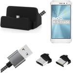 Docking Station for Asus ZenFone 3 (ZE520KL) + USB-Typ C und Micro-USB Connector