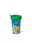 LEGO TUMBLER WITH STRAW ICONIC BOY