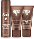 Plantur 39 Caffeine Shampoo and Conditioner Set for Brown Brunette Hair 