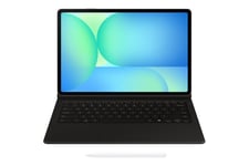 Samsung EF-DX625 - tangentbord och foliefodral (bokomslag) - AI-nyckel - med pekplatta - svart Inmatningsenhet