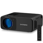 Overmax Multipic 4.2 Full HD 1080p LED Projector 200 Inch 4500 Lumen 4 Lens System WiFi 2.4 5G BT HDMI USB Speaker 360° Image Rotation Experience Euro 2024 & Home Cinema Evenings in Unparalleled
