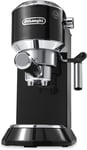 De'Longhi Dedica 5-Bar Pump Espresso Machine, 35 Ounces, Black