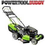 Zipper ZI-BRM52EST 20" Petrol Lawn Mower w Electric Start  Self Propelled 173cc