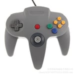 USB Filaire Contrôleur Joystick Manette pour N64 Nintendo Jeux Console - gris