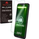 TECHGEAR Moto G7 Power Screen Protector, GLASS Edition Genuine Tempered Glass Screen Protector Guard Cover Compatible with Motorola Moto G7 Power