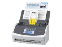 Ricoh Scansnap Ix1600 - Dokumentskanner - Dubbel Cis - Duplex - 279 X 432Mm - 600 Dpi X 600 Dpi - Upp Till 40 Sidor/Minut (Mono) / Upp Till 40 Sidor/Minut (Färg) - Adm (50 Ark) - Wi-Fi(N), Usb 3.2 Gen 1