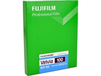 Fujifilm Fujichrome Velvia 100 Professional [Rvp100] - Film För Färgdia - 4 X 5" - Iso 100 - 20 Ark
