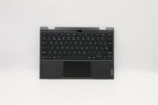 Lenovo Chromebook 300e 2nd Keyboard Palmrest Top Cover Spanish Black 5CB0Y57957