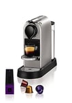 Nespresso Citiz Automatic Pod coffee machine for Americano, Decaf, Espresso by Krups in Silver