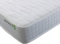 Starlight Beds Cool Blue Memory Foam Springs (140x200, White, 140cm x 200cm Mattress