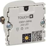LK Fuga Lysdæmper LED 250 Touch IR med korrespondance, 1M, Uden afdækning