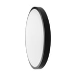 V-Tac 18W LED sensorlampa - Ø29,5cm, IP44, Inbyggd sensor, fjärrkontroll, svart kant, inkl. ljuskälla - Kulör : Neutral