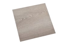 Selvklebende gulvplanker 20 stk PVC 1,86 m² gråbrun - Taupe