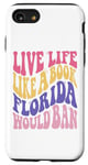 iPhone SE (2020) / 7 / 8 Live Life Like Book Florida World Ban Funny Quote Book Lover Case