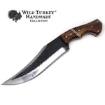 Wild Turkey - Håndlaget Fixed Blade - Svart