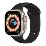 Sport Urrem Apple Watch Ultra 2 (49mm) - Sort