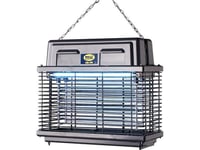 Dan Dryer Insektsdödare Cri Cri (309), Industriell Modell Med Galvaniserat Stålgaller, Aktionsradie 10-12 M, 230V, 45W, Ipx3, 360X160x320 Mm.