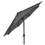 Brafab Cambre parasoll aluminium grå och tyg Ø300 cm