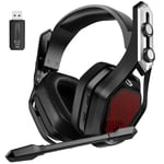 Mpow 2.4G Wireless Gaming Headset, 20H Compatible with PS4/PC/PS4 Pro/MAC/Switch