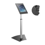samsung BRATECK Anti-Theft Height Adjustable Tablet Kiosk Floor Stand For 9.7/10.2 iPad - 10.5 Air/ Pro 10.1" Samsung Galaxy Tab A 2019. Heavy-Duty Steel