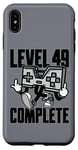 Coque pour iPhone XS Max Level 49 Complete Tenue de jeu pour le 49ème anniversaire 49