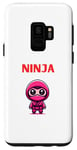 Coque pour Galaxy S9 Ninja à l'entraînement de jolis ninjas pour enfants