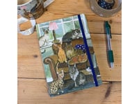 Notepad With Eraser A5 Lcn29 A House Full Of Cats