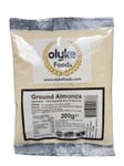 Olyke Ground Almonds 200g | Gluten Free California Almonds | Free Delivery
