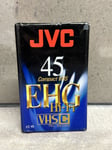 JVC 45 Compact VHS EHG VHS-C PAL SECAM CAMCORDER VIDEO TAPE EC-45 New and Sealed