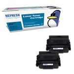 Refresh Cartridges Black CF287XD XL Toner Twin Pack Compatible With HP Printers
