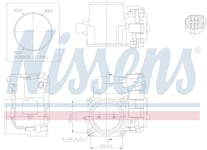 Spjällhus Nissens - VW - Golf, Passat, Polo, Tiguan, T7 transporter. Skoda - Octavia, Fabia, Rapid. Seat - Leon, Ibiza, Toledo. Audi - A3