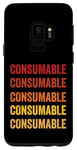 Coque pour Galaxy S9 Définition du consommable, consommable