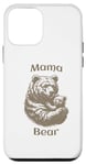 Coque pour iPhone 12 mini Maman Ours et Petit Amour Embrasser la faune Nature