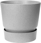 Elho 16cm Greenville Round Pot (Living Concrete)