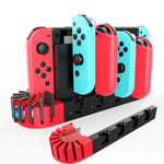 for NS Joycons Charging Cradle Controller Charging Dock for Nintendo Switch