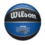 Wilson Ballon de Basket, NBA TEAM TRIBUTE, ORLANDO MAGIC, Extérieur, caoutchouc, taille : 7