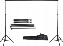 Studio Massa Atelier För Bakgrund - 2X 210Cm Stativ + 152/228/304Cm Stång + Väska