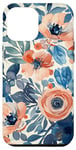 iPhone 12 Pro Max SMALL BLUE GASCONY Ornamental Bird Floral Garden Case