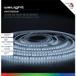 Welight LED-list, 15W 24V, RGB, 5m, IP68