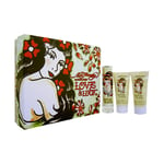 Ed Hardy Love & Luck EDP Spray 50ml+Body Lotion 90ml+Bath & Shower Gel 90ml