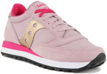 Saucony Womens Jazz Original Lace Up 80S Retro Trainers Pink Size UK 3 - 8